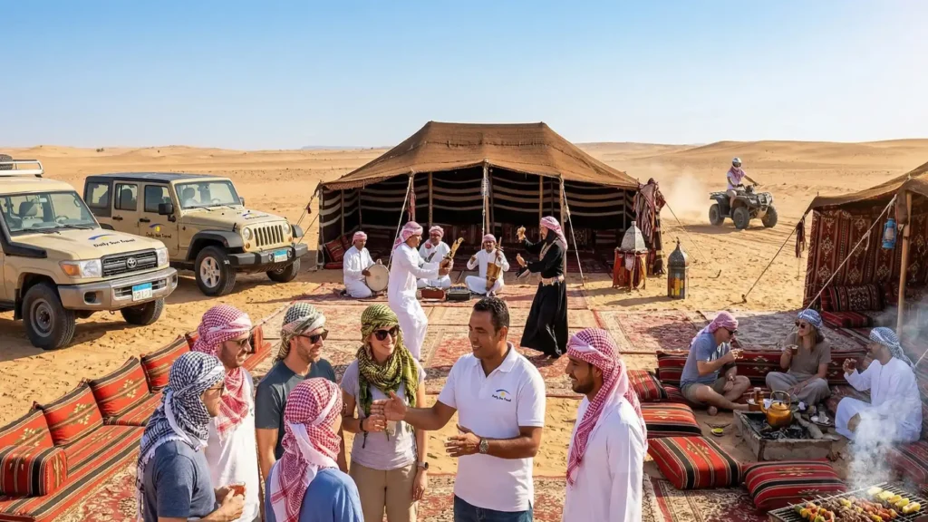 Egypt desert safari and Bedouin camp experience