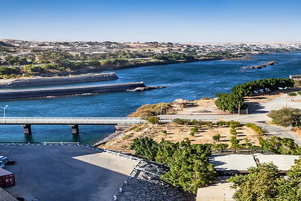 Aswan High Dam visited during a 2-day tour from Luxor