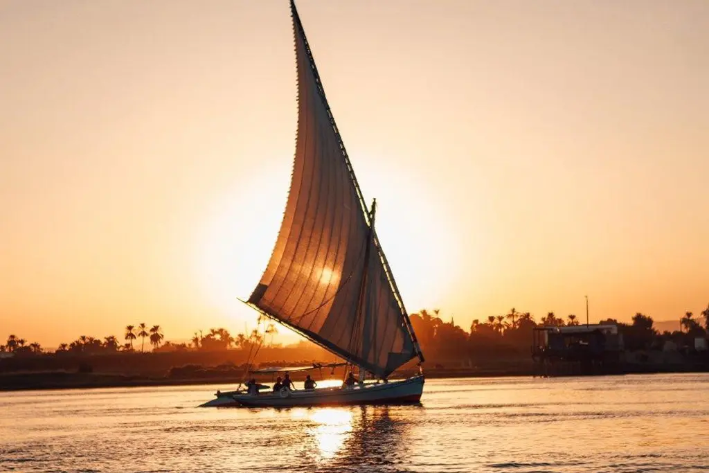 Nile view in Aswan during a private half-day highlights tour