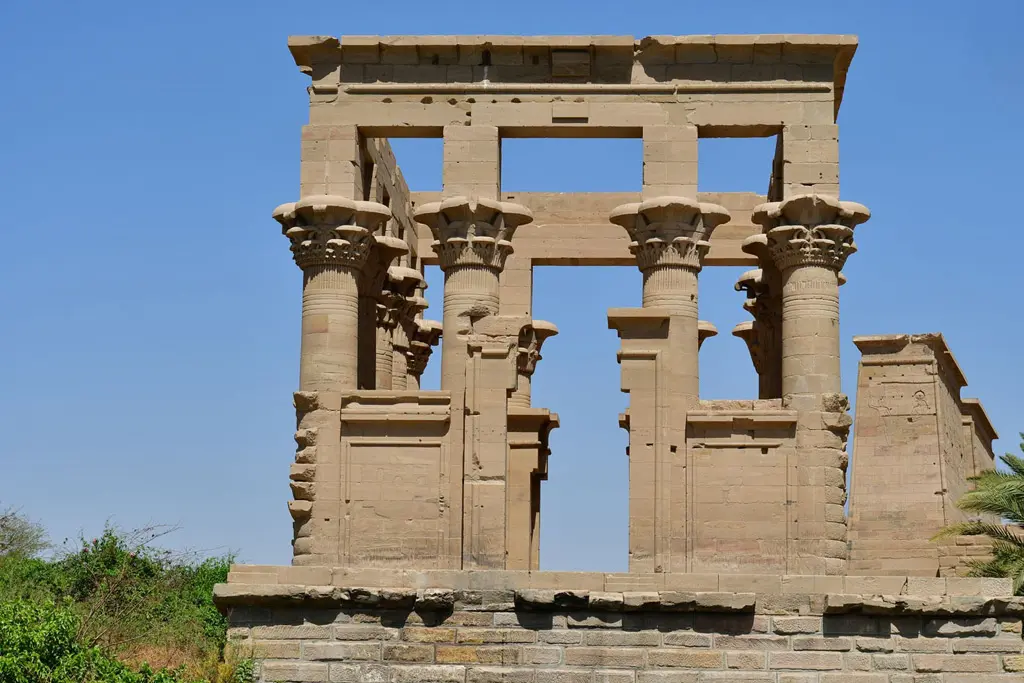 Philae Temple in Aswan visited on a 2-day fly tour from Alexandria