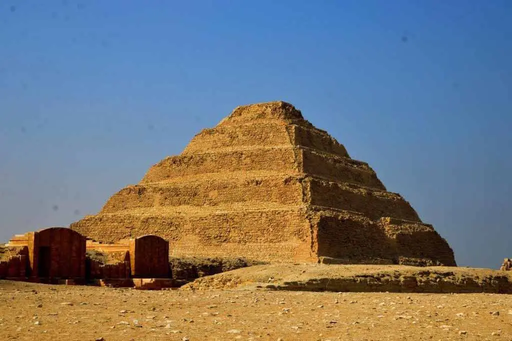 Step Pyramid of Saqqara visited on a 2-day Cairo fly tour from Hurghada
