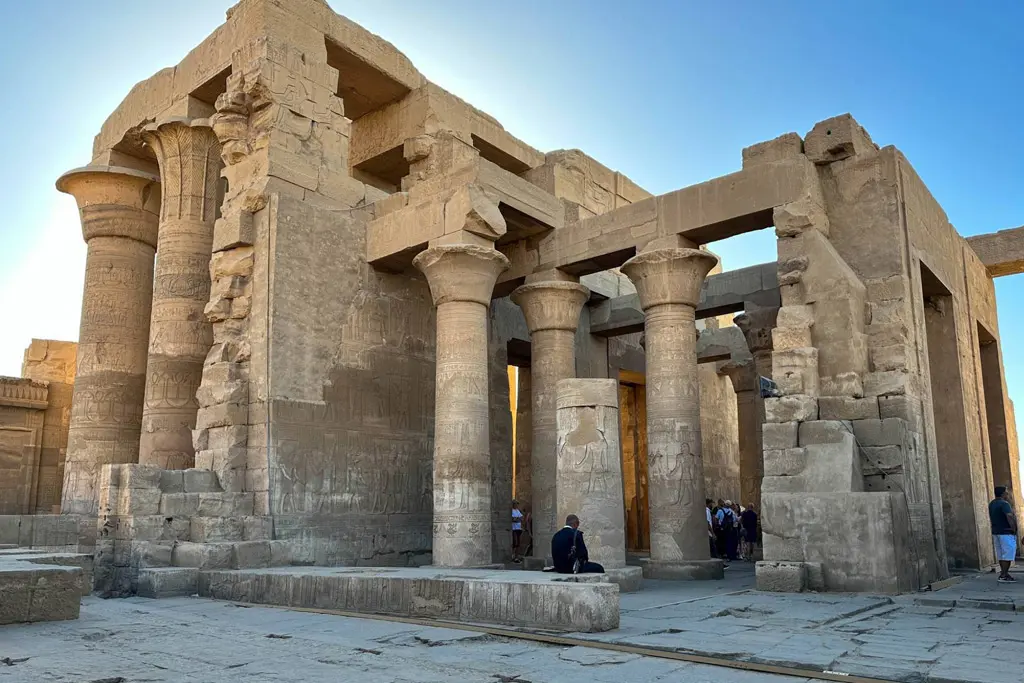 Edfu and Kom Ombo temples tour from Aswan visiting Horus and Sobek temples