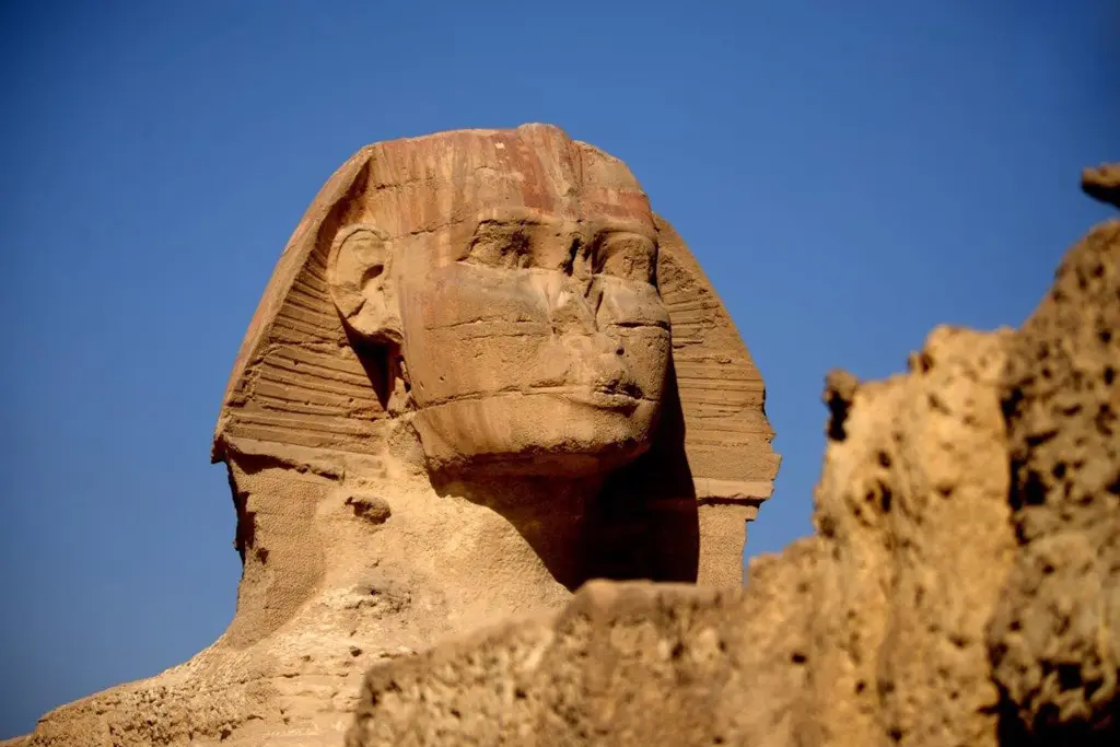 Valley Temple area at Giza during a private pyramids tour