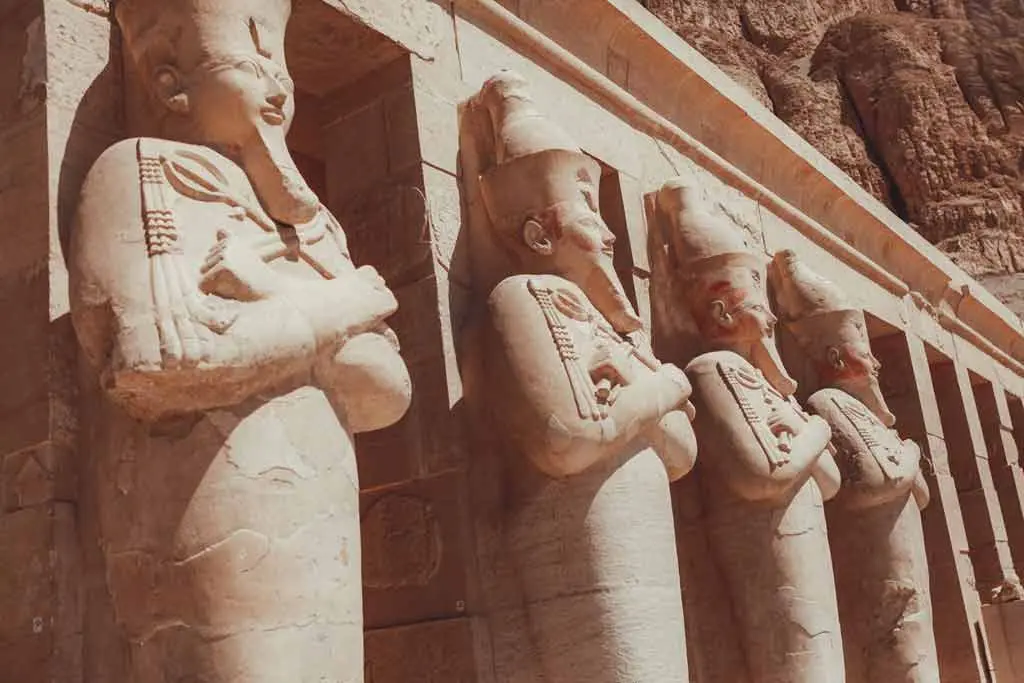 Hatshepsut Temple at Deir El Bahari on Luxor overnight tour