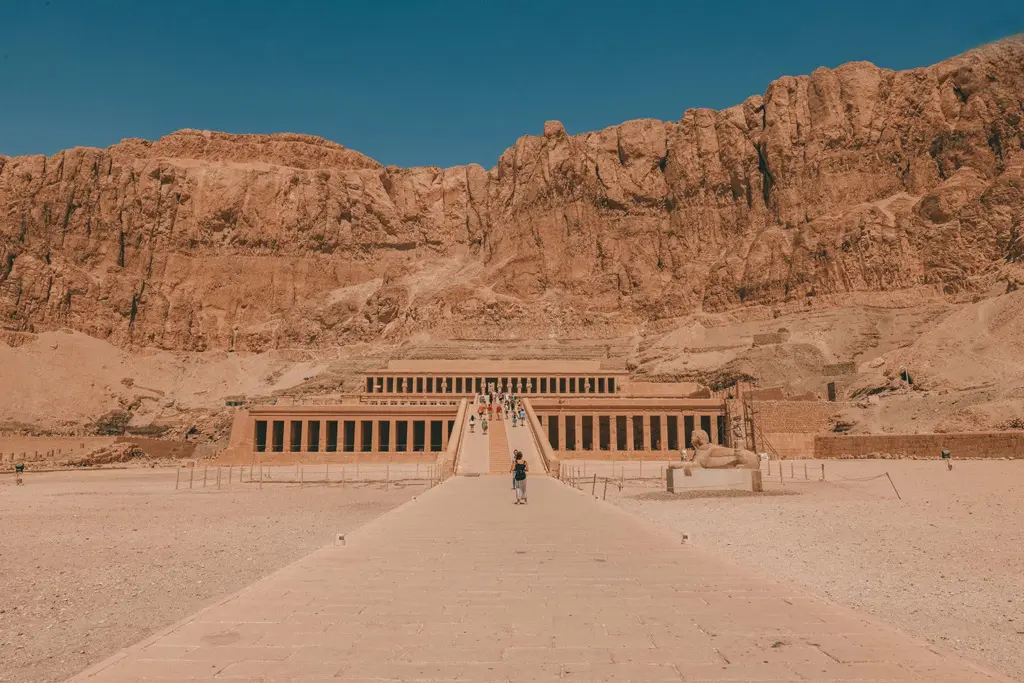 Hatshepsut Temple at Deir el-Bahari in Luxor