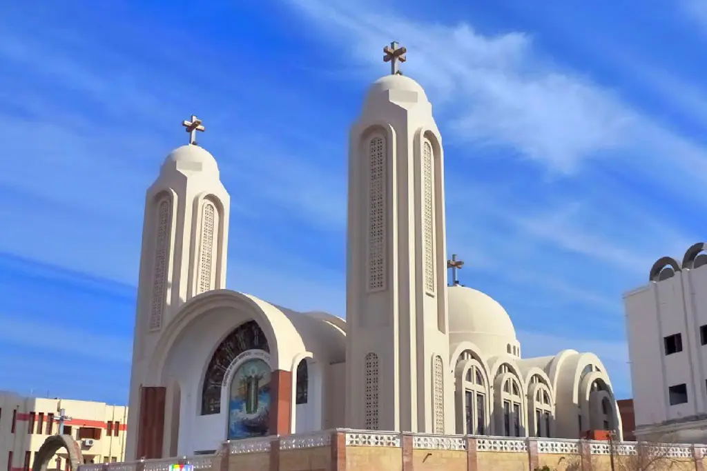 Coptic church in Hurghada visited during a cultural city tour