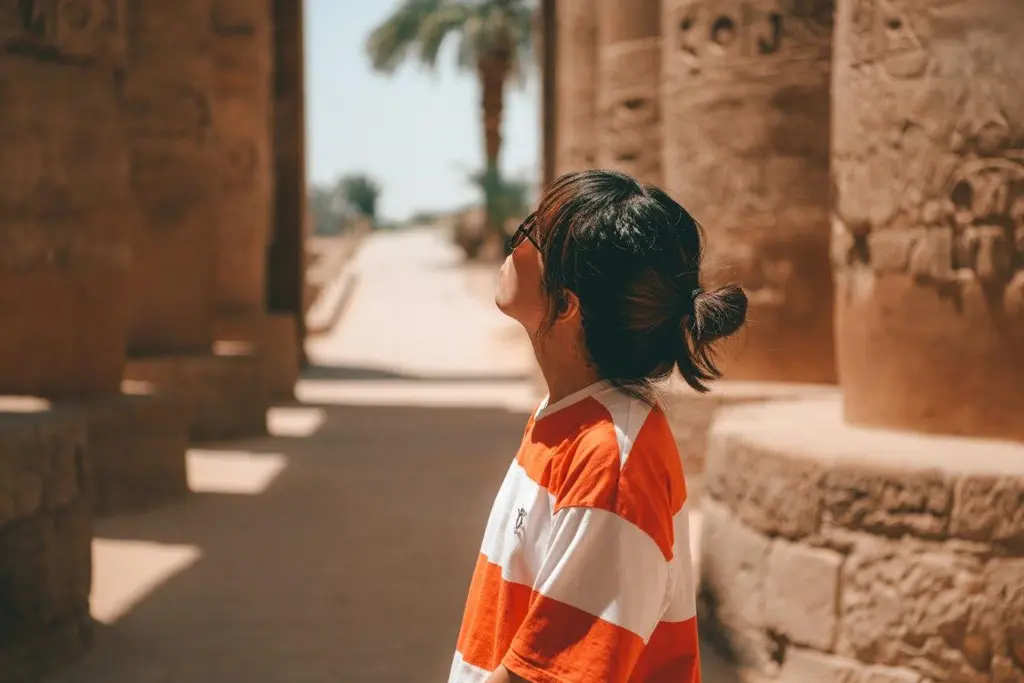 Hypostyle Hall of Karnak Temple on a Luxor overnight tour