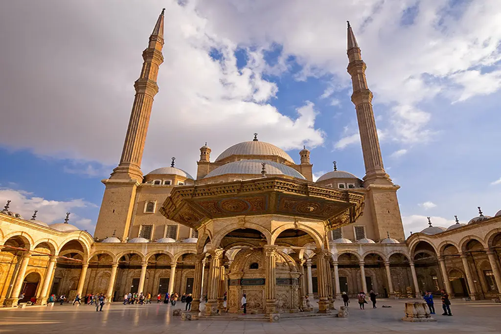 Mohamed Ali Mosque inside the Citadel during an Old Cairo tour