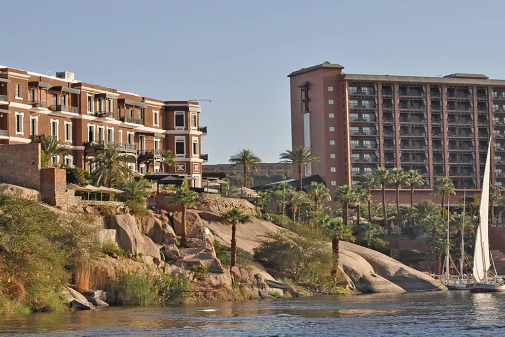 Old Cataract Hotel sunset tour from Aswan with Nile views