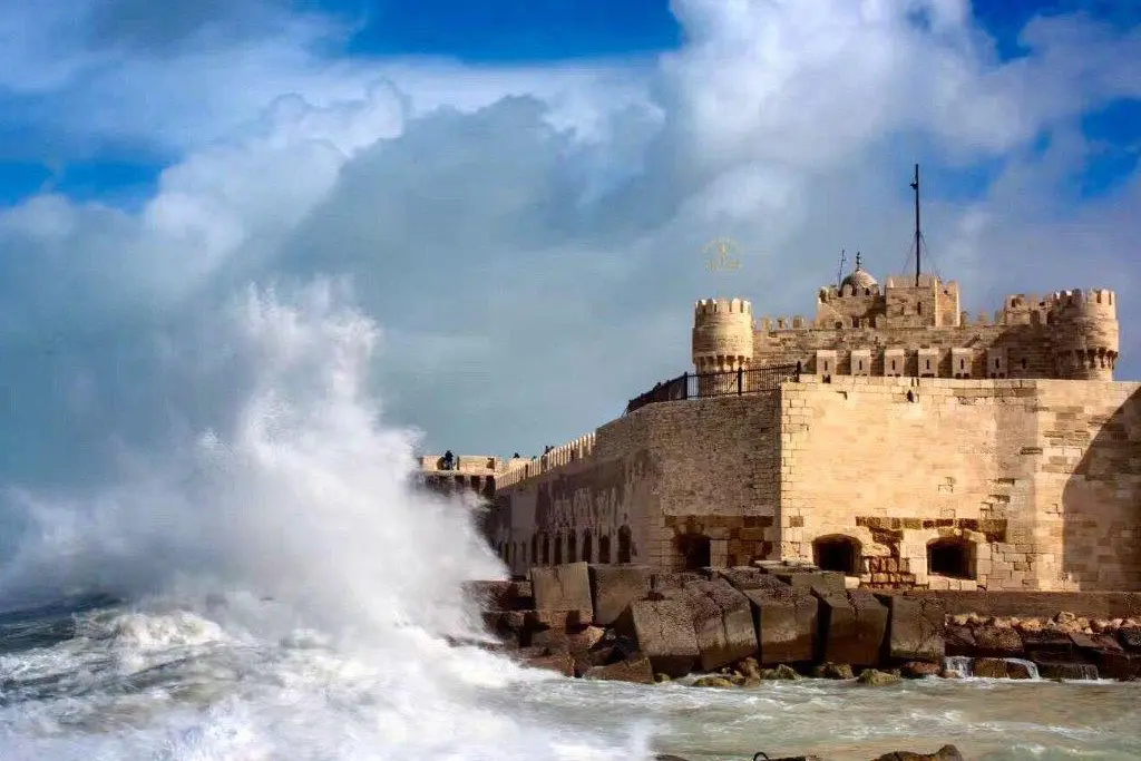 Qaitbay Citadel in Alexandria on overnight tour from Marsa Alam