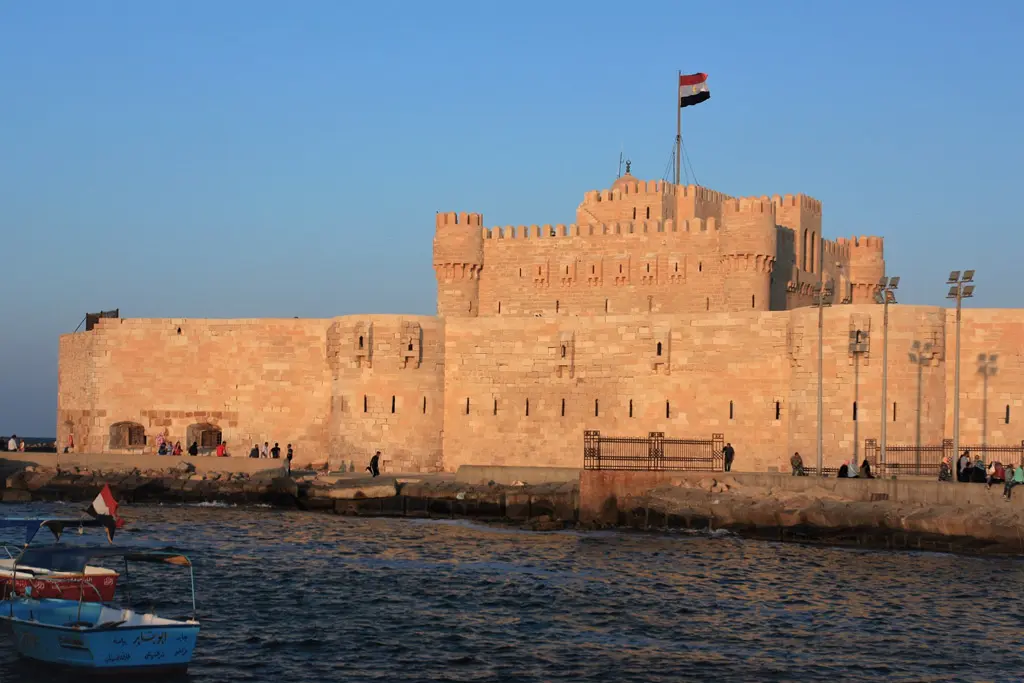 Old Citadel in Rosetta near the Nile Delta and Mediterranean coast