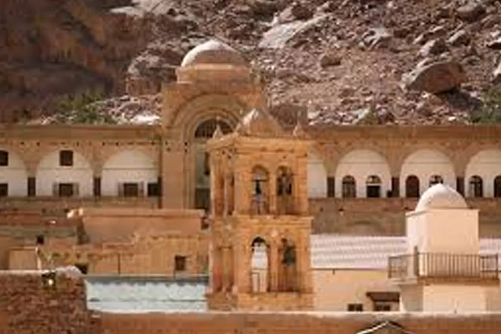 Burning Bush site inside Saint Catherine Monastery