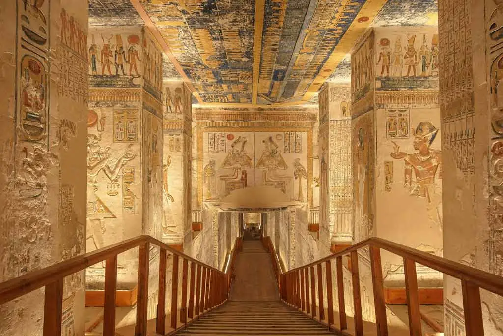 Valley of the Kings visited during a private Luxor full day tour