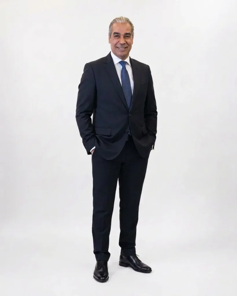 Hussien Ahmed, Board Member and Product Manager of Daily Sun Travel, in a formal corporate portrait